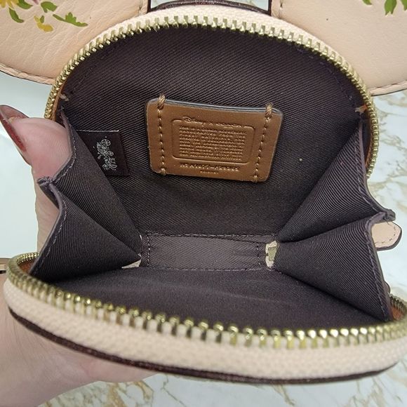 SOLD Limited Edition Disney x Coach Coin Purse - Picture 4 of 5